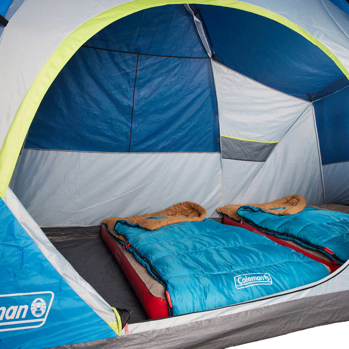 Coleman - Tente Skydome XL pour 8 personnes avec éclairage