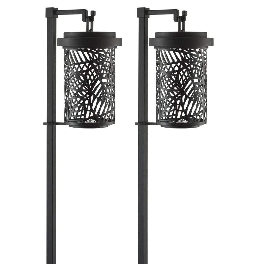 GTX Solar Shepherd's Hook Landscape Light - 2-Pack