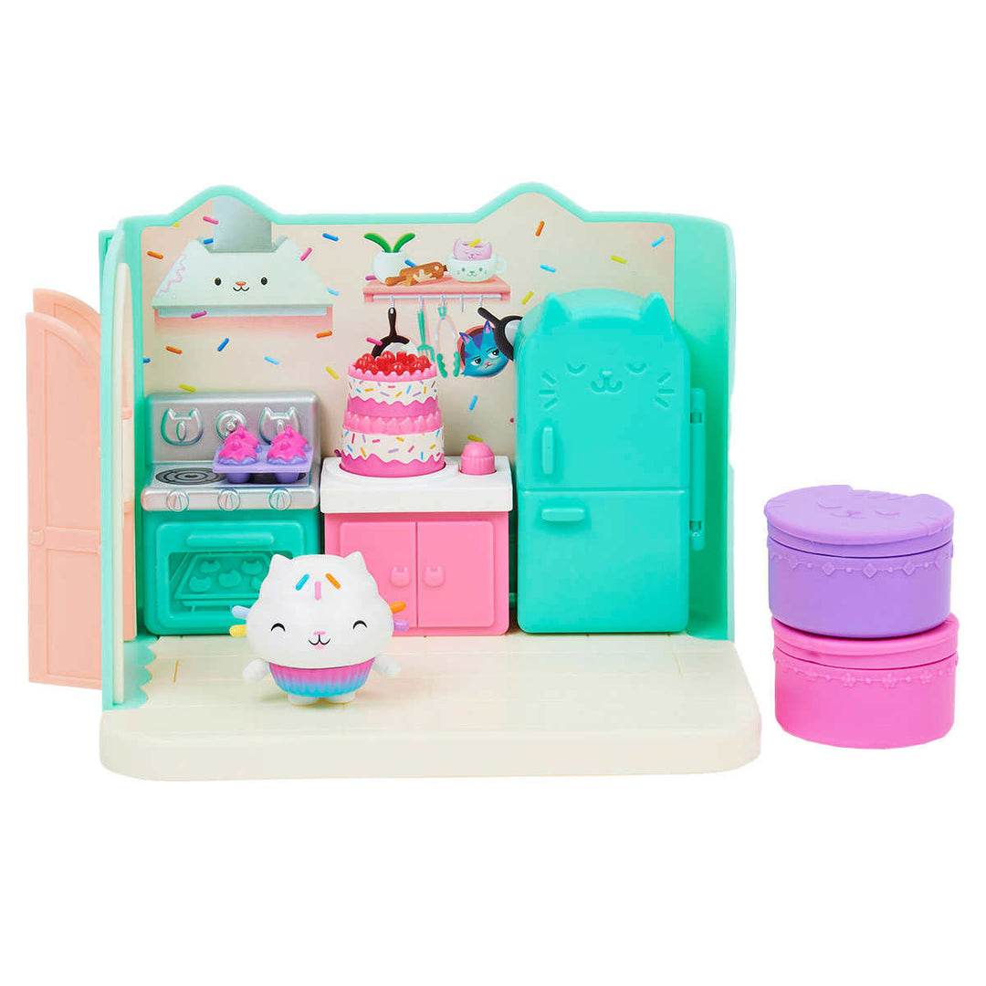 Spin Master - Gabby's Purrfect Dollhouse, ensemble de 3 pièces