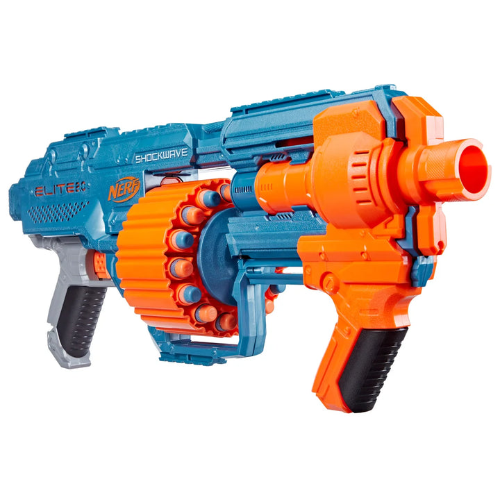 NERF - Elite 2.0, foudroyeur à fléchettes Shockwave RD-15