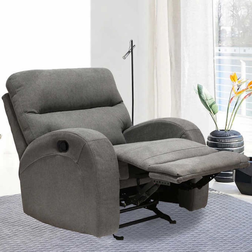 Minhas Furniture - Fauteuil inclinable en tissu