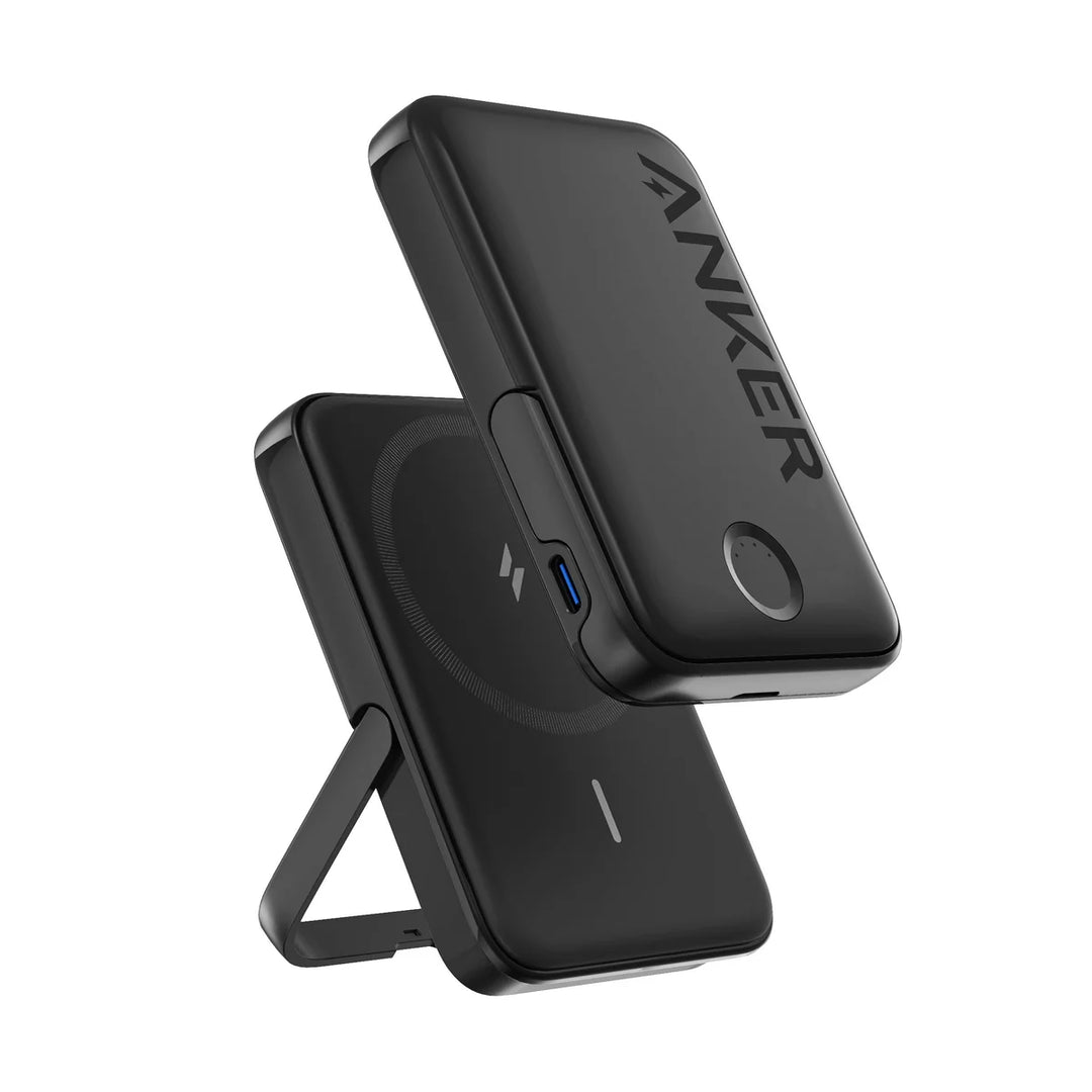 Anker - Chargeur portatif sans fil MagGo 5K avec support, paquet de 2