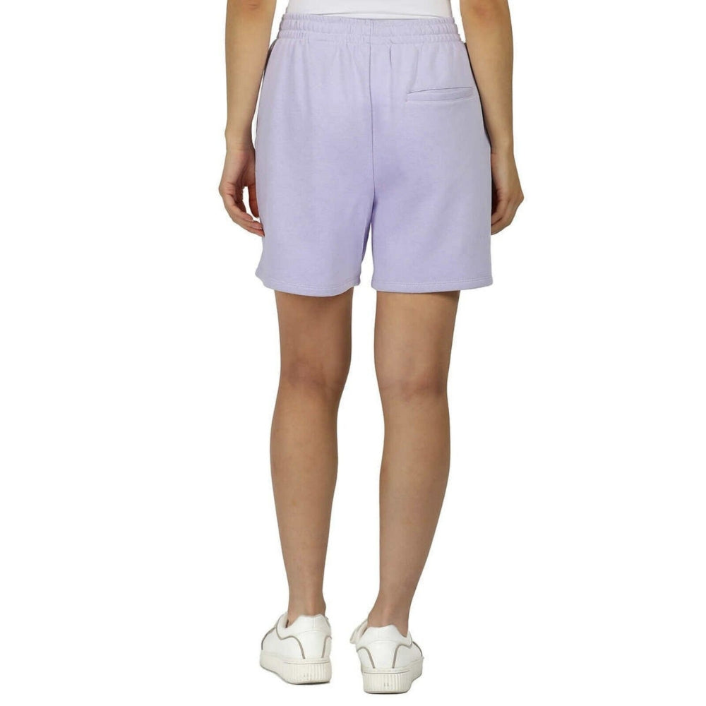 Lazypants  - Pantalon court taille haute en coton doux