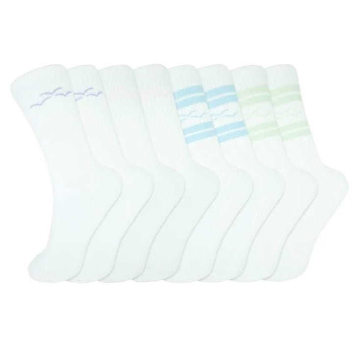 Lazypants - Chaussettes en coton premium, 8 paires