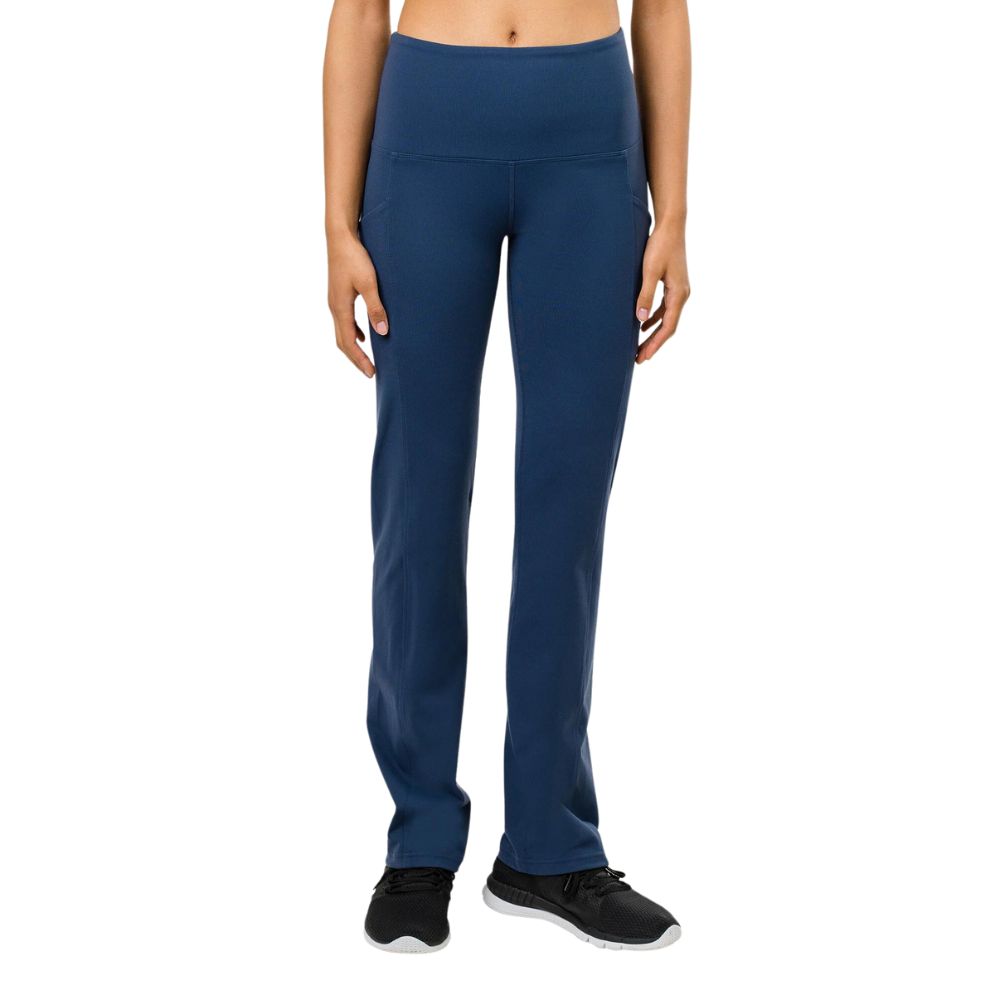 Tuff Athletics XL Grey Nylon/Polyester/Spandex Yoga Pants with