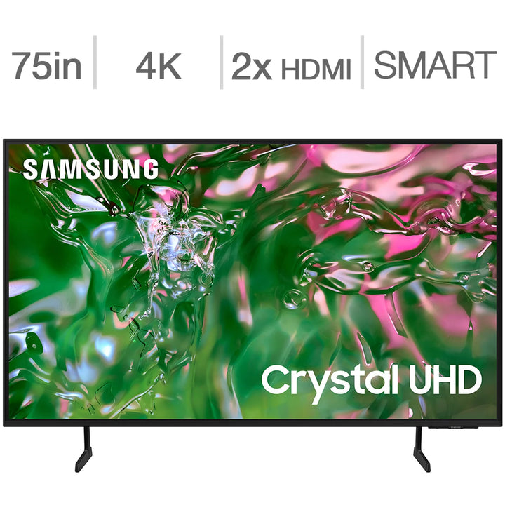 Samsung - Téléviseur LCD DEL 4K UHD - classe 75 po - série DU6950