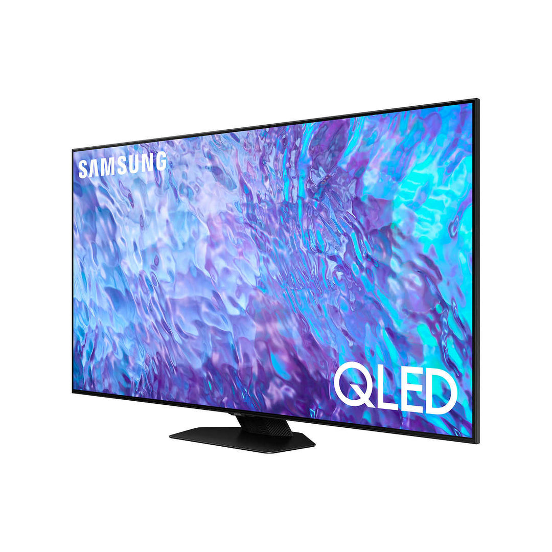 Samsung - Téléviseur LCD QLED 4K UHD - classe 55 po - série Q80C