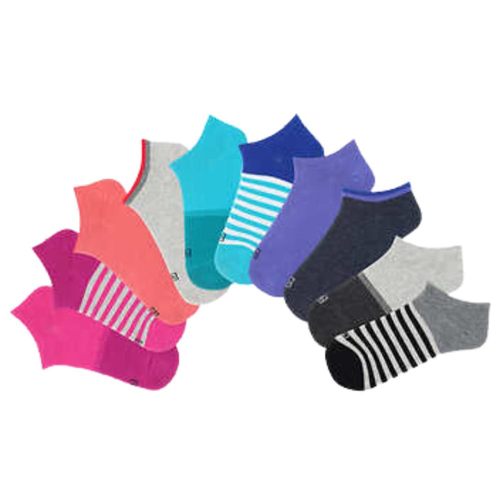 K.Bell - Women's Invisible Base Socks (10 Pair Pack)