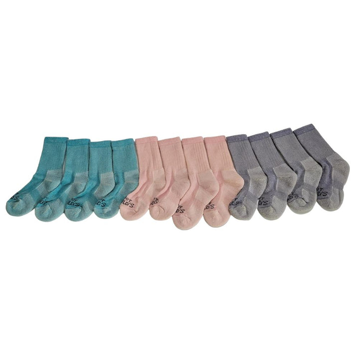 Hot Chillys Kids Hiking Socks, 6-Pack