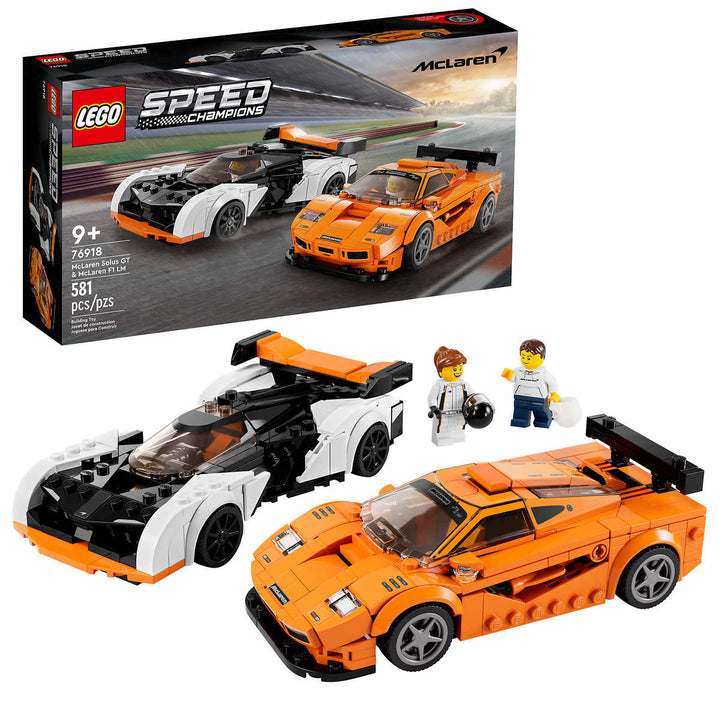 LEGO - Champions McLaren Solus GT et McLaren F1 LM - 76918