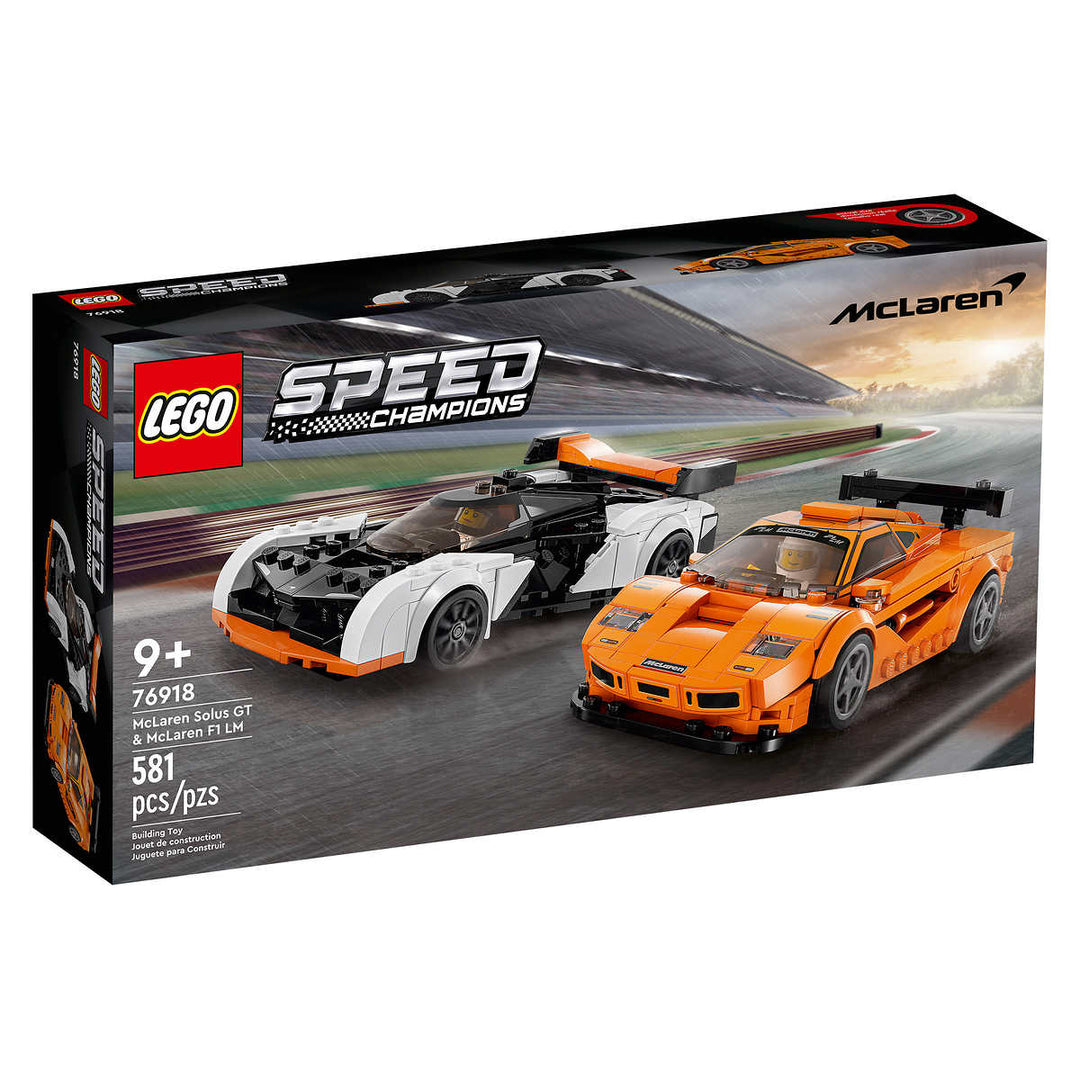 LEGO - Champions McLaren Solus GT et McLaren F1 LM - 76918