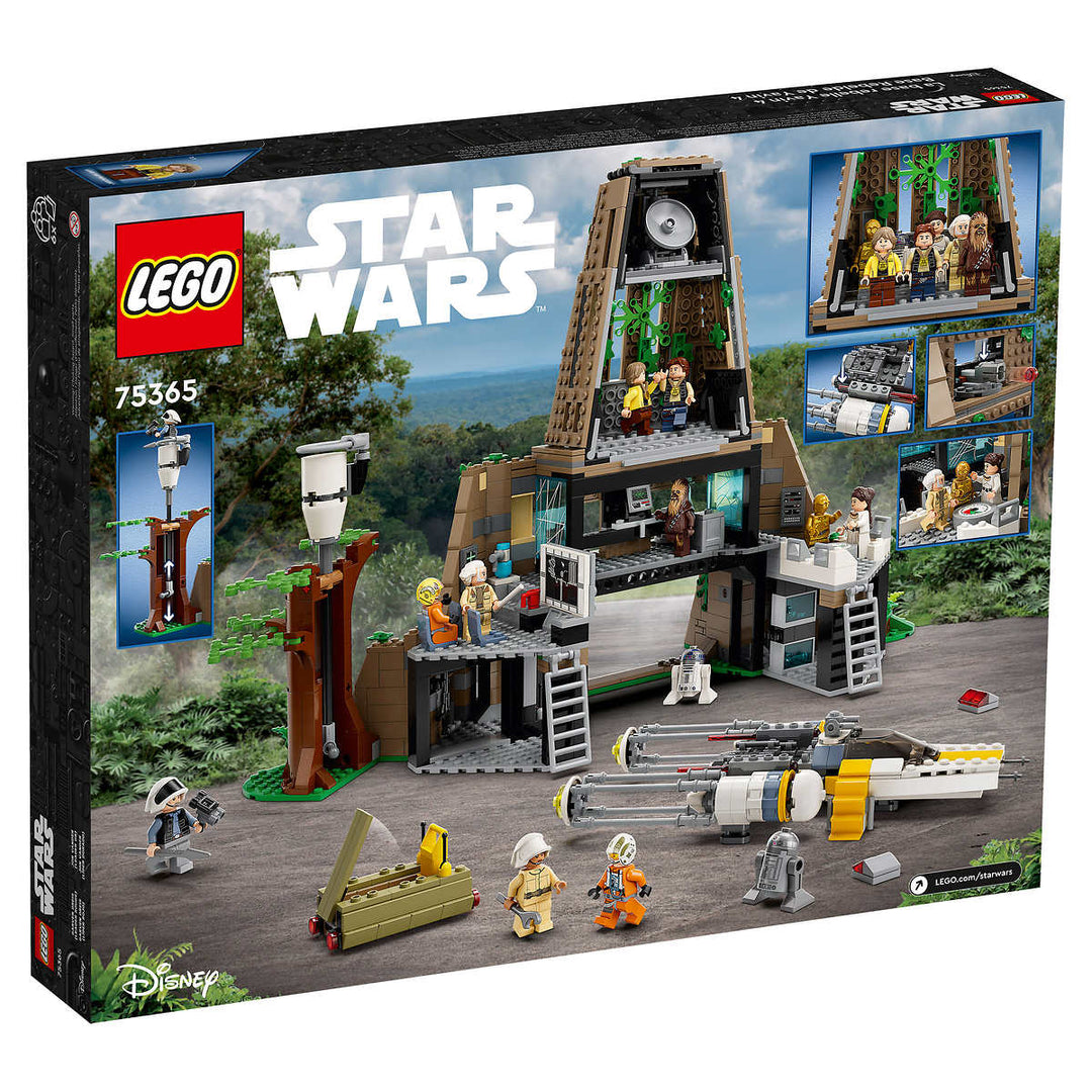 LEGO - Star Wars : Un nouvel espoir Yavin 4 Base rebelle - 75365