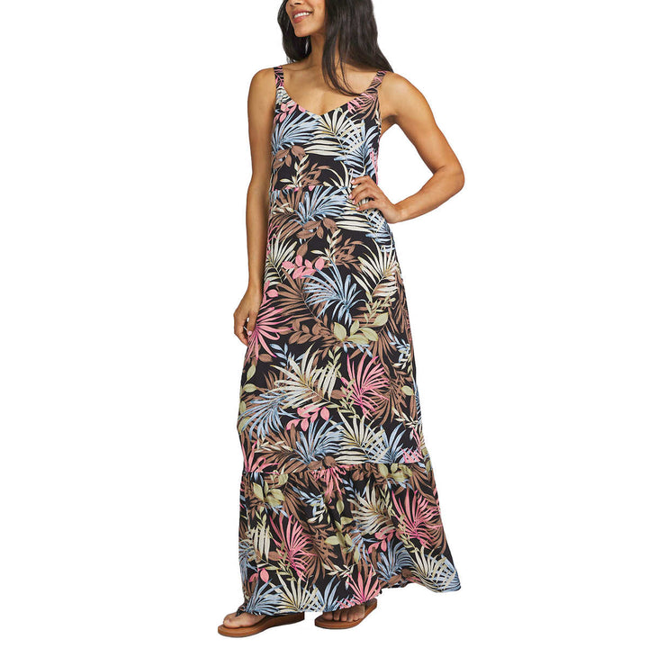 Hurley Ruffle Maxi Dress