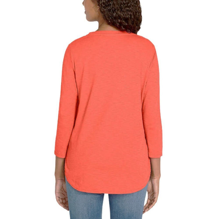 Kirkland Signature - Women's Three-Quarter Sleeve Shirt