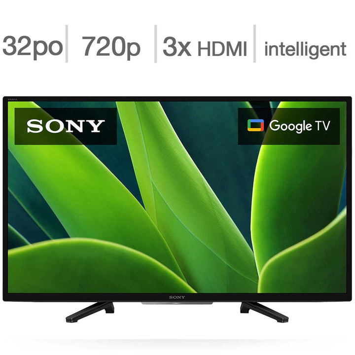 Sony - Téléviseur HD DEL HDR - classe 32 po - série W830K