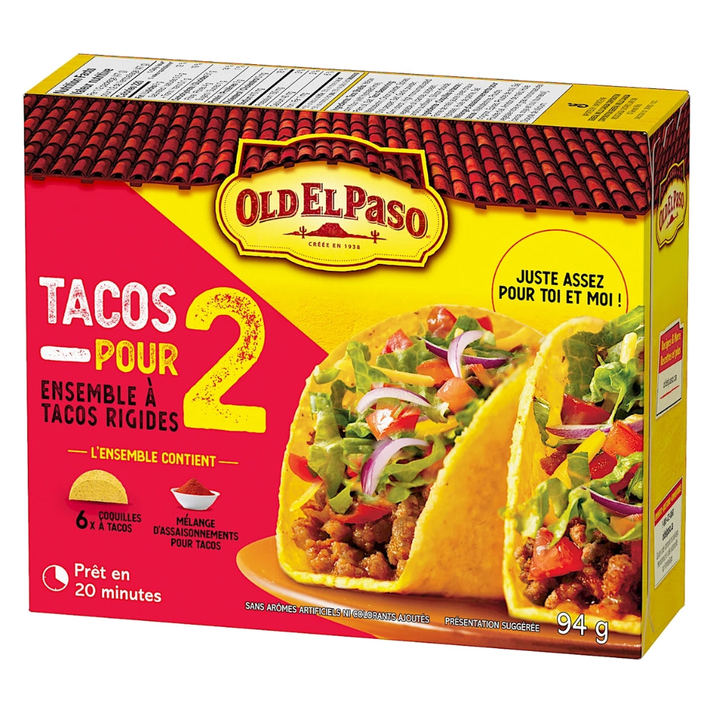 Old El Paso - Ensemble tacos rigide