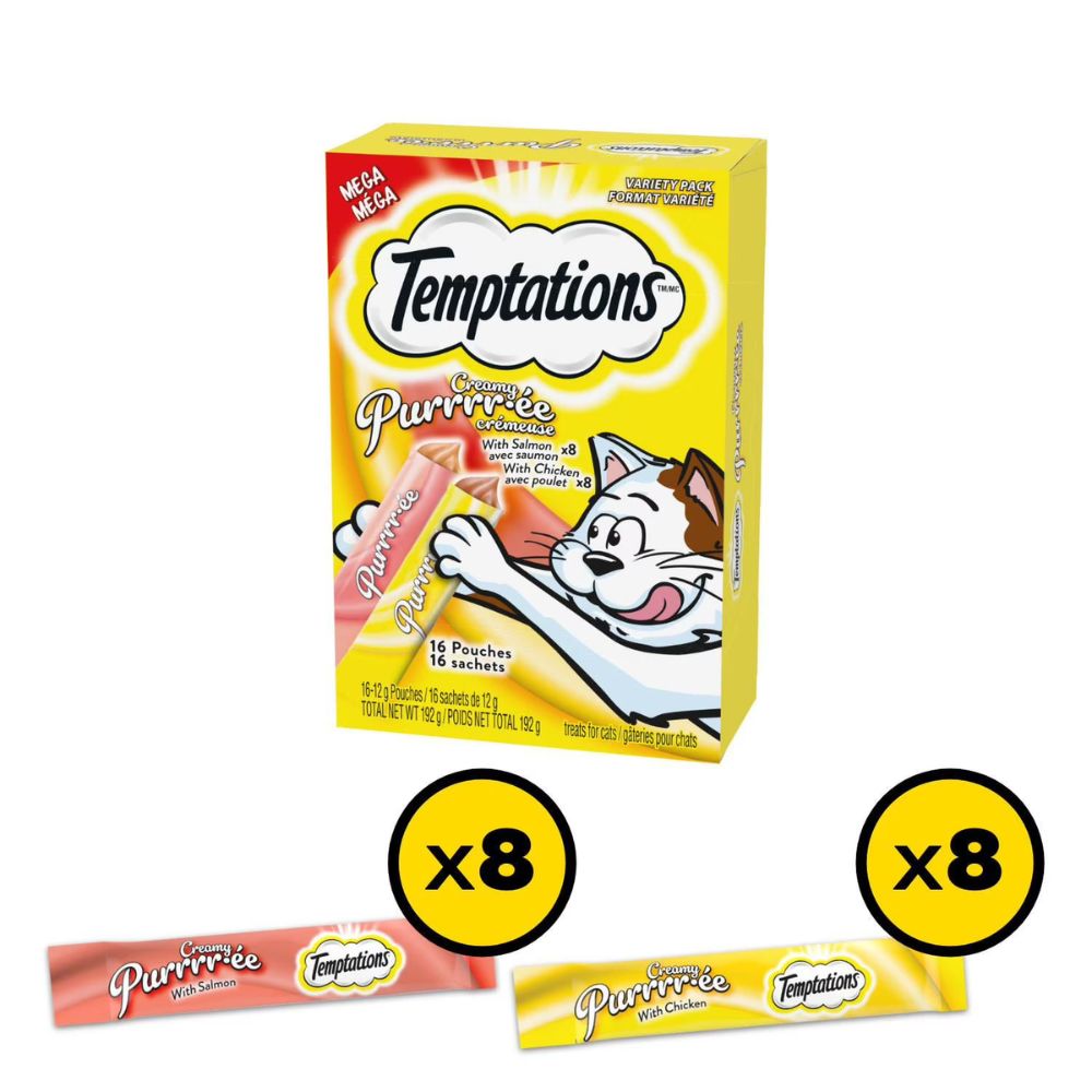 Temptations - Gâteries pour chats 16 sachets