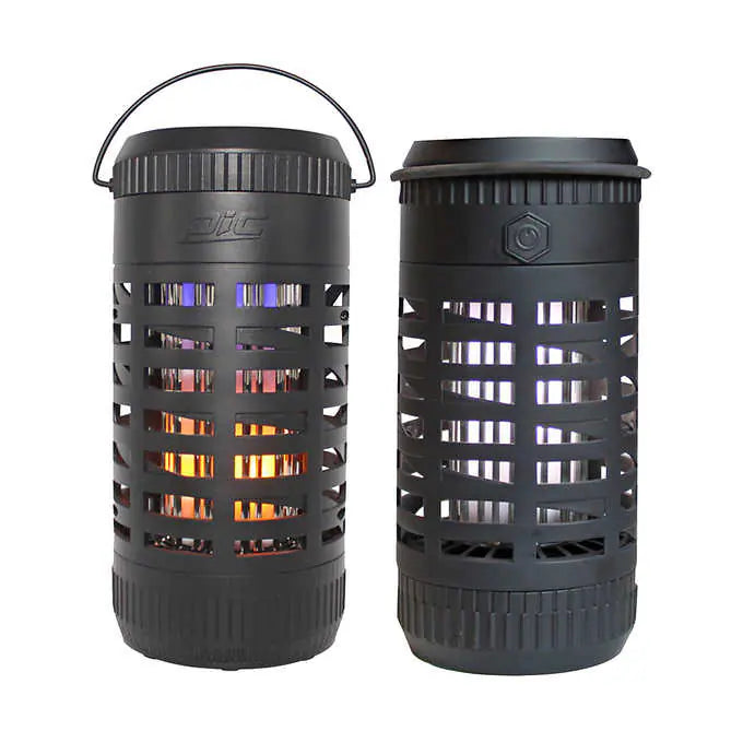 Solar Portable Bug Killer Lantern with LED, 2-pk 2