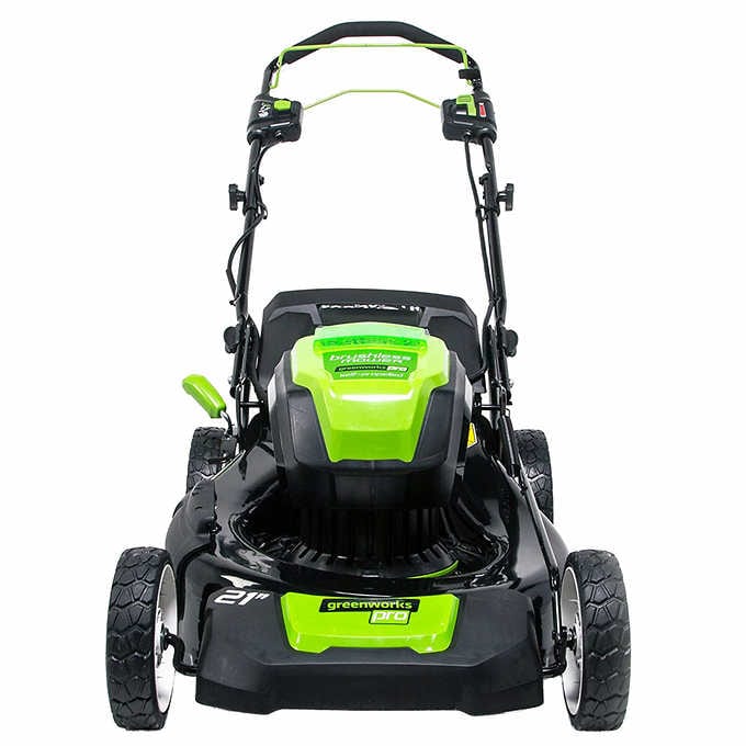 Greenworks Pro - Tondeuse automotrice 3-en-1 de 21 po et de 80 V