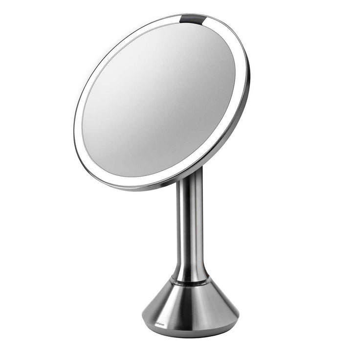 simplehuman 8" diameter sensor mirror with 5x and 10x magnification