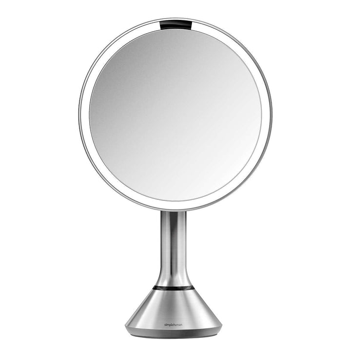 simplehuman 8" diameter sensor mirror with 5x and 10x magnification