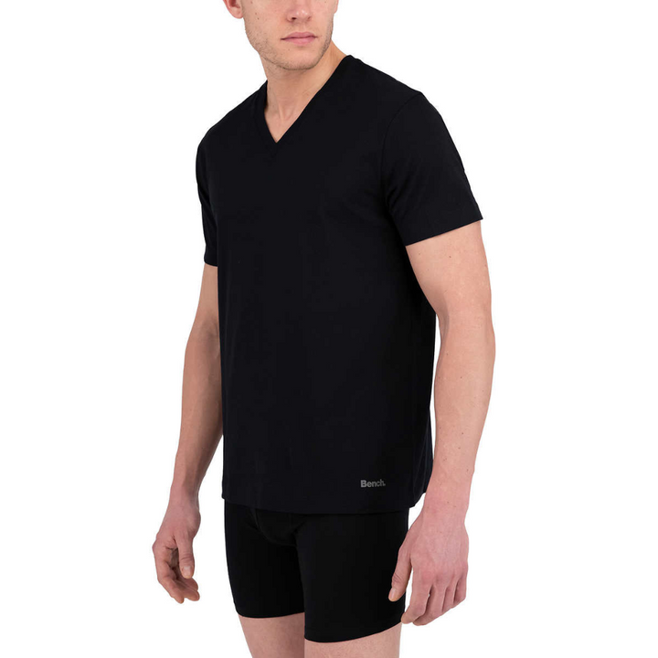 Bench - Men's V-Neck T-Shirt, 4-Pack