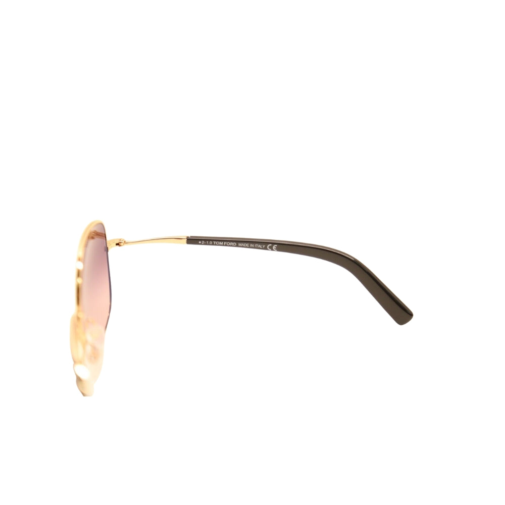 Tom Ford - Lunettes de soleil femme FT 0499 28F Or