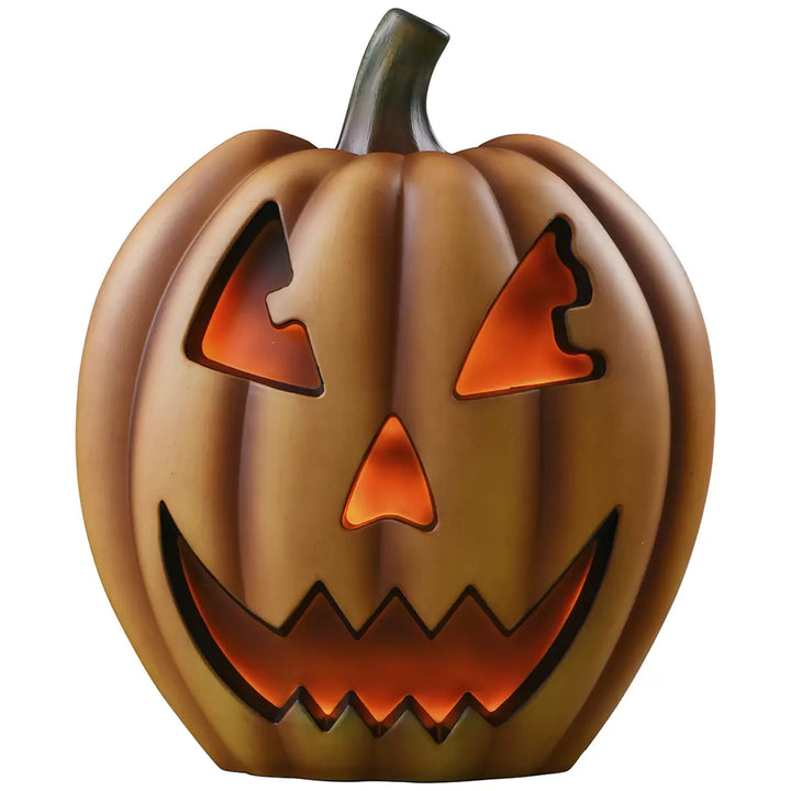 Halloween Pumpkin with Flickering Flame Effect and Sound