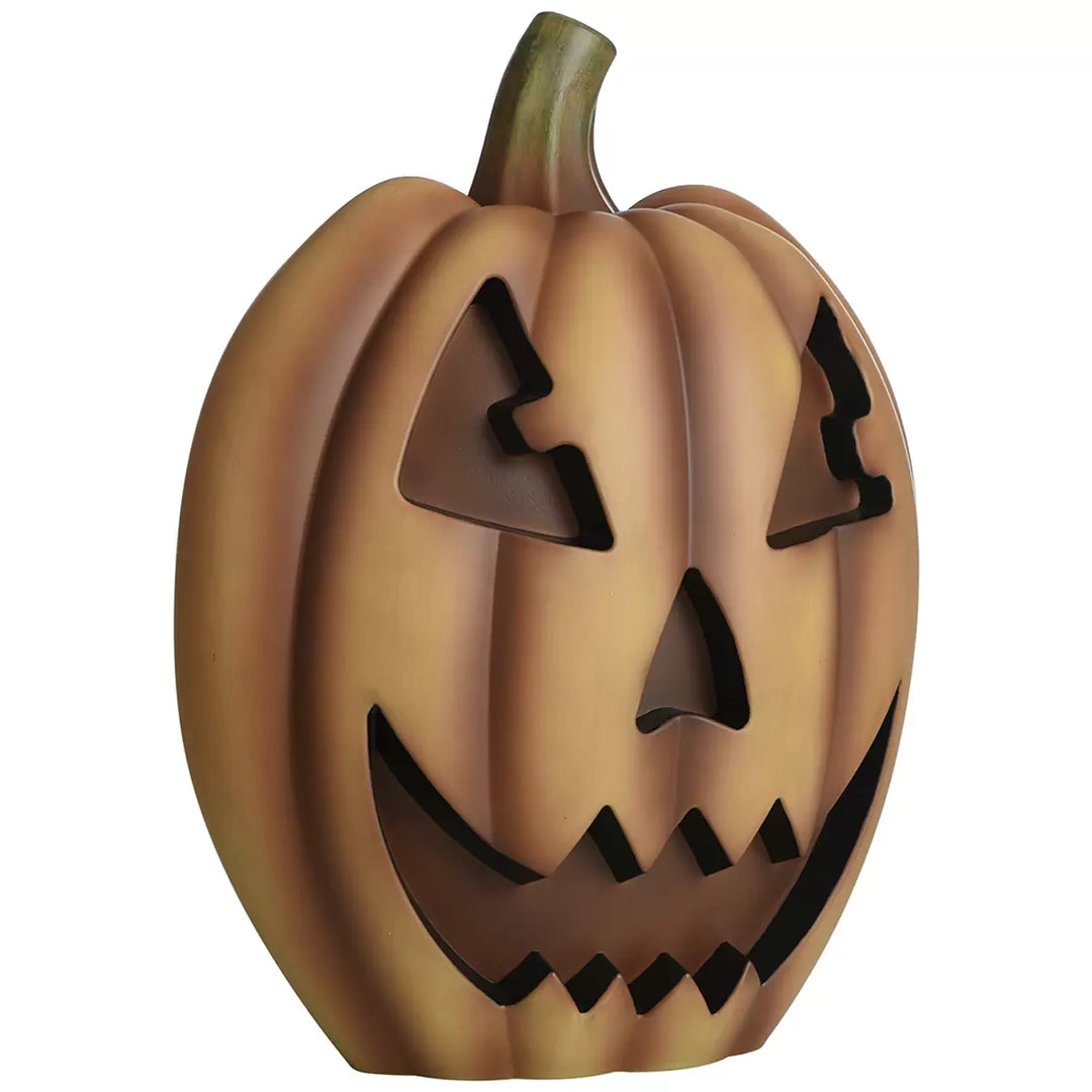 Halloween Pumpkin with Flickering Flame Effect and Sound