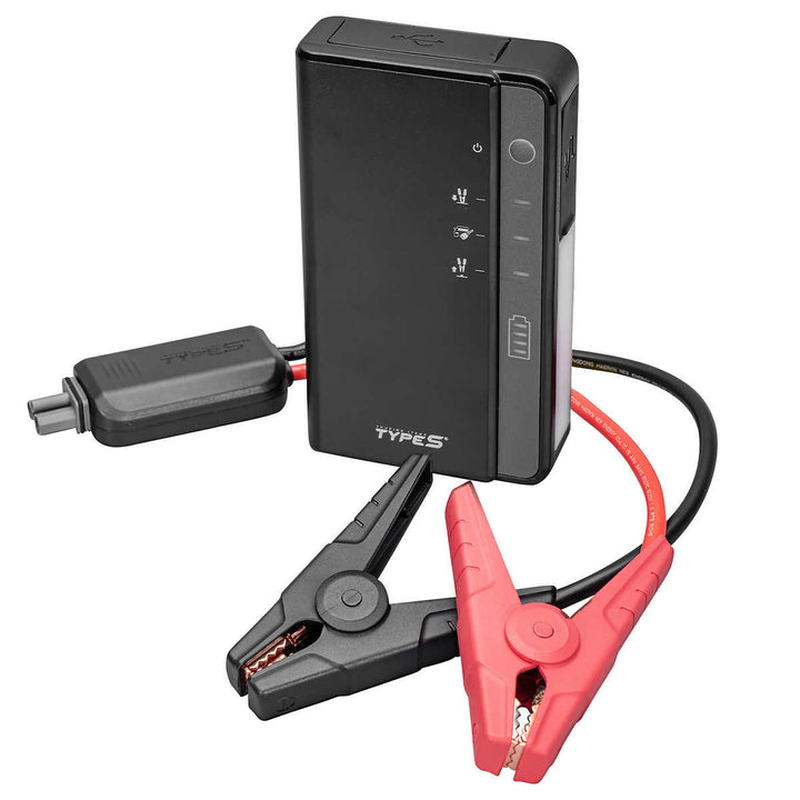 Type S - Charger and Jump Starter with Emergency Multi-Mode Spotlight