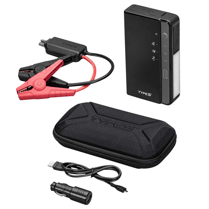 Type S - Charger and Jump Starter with Emergency Multi-Mode Spotlight