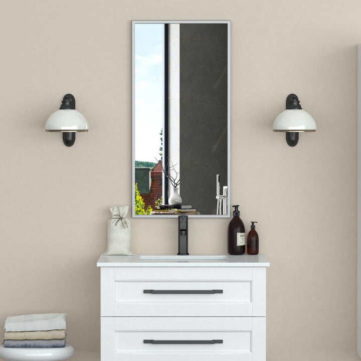 Signature Bath - Parma Mirror - Framed Metal