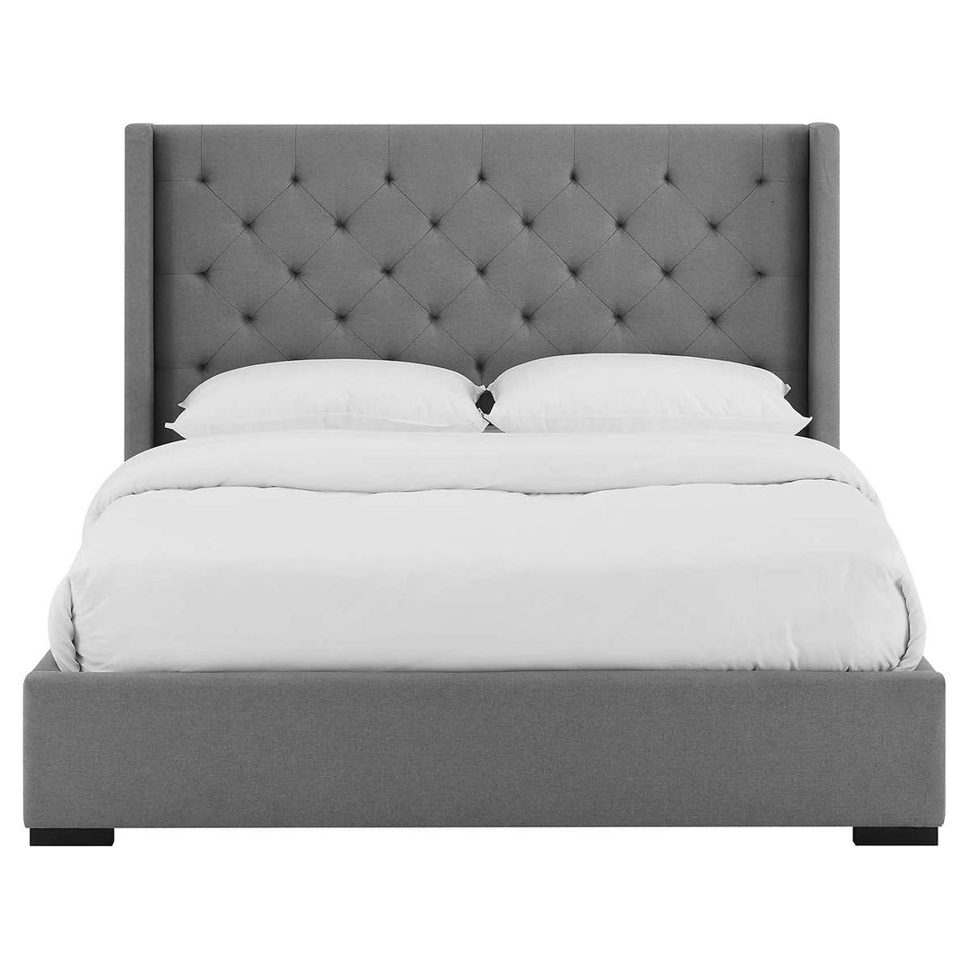 Canterbury Modern Upholstered Storage Lift Bed