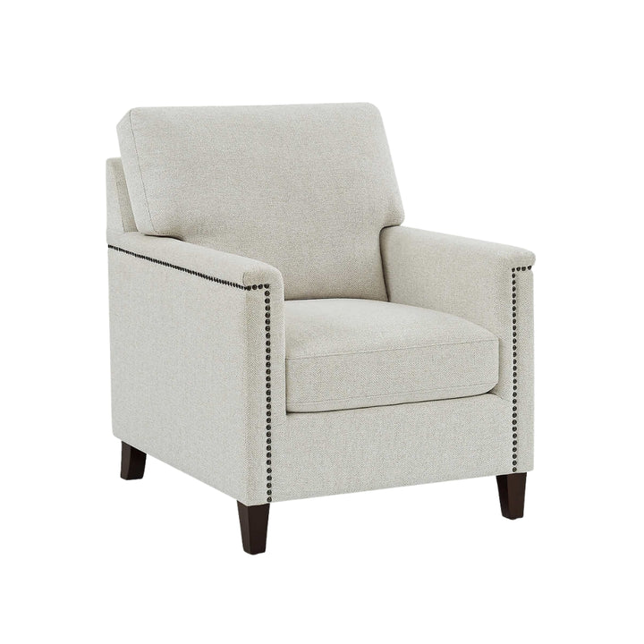 True - Modern Fabric Accent Armchair