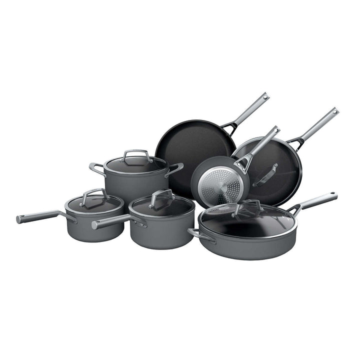 Ninja - NeverStick Foodi 12-Piece Hard Anodized Cookware Set 