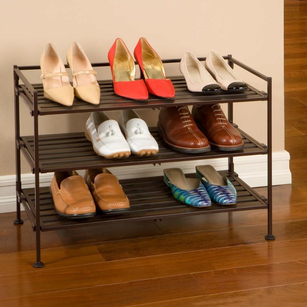 Seville Classics - Resin and Metal Shoe Cabinet, SHE15893