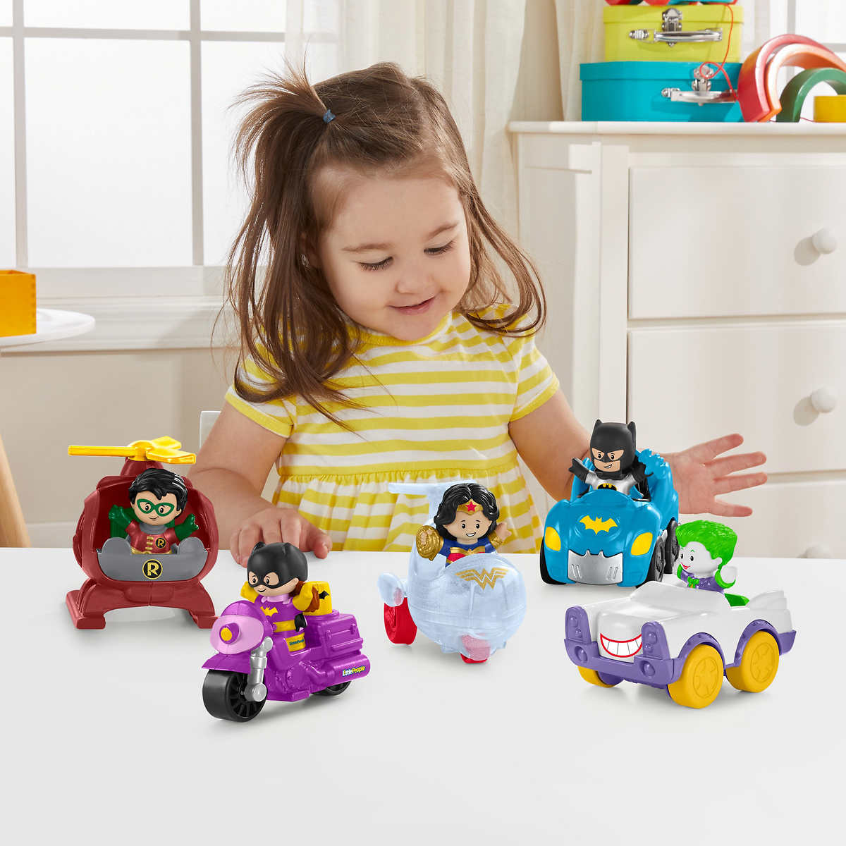 Little people sales super heroes