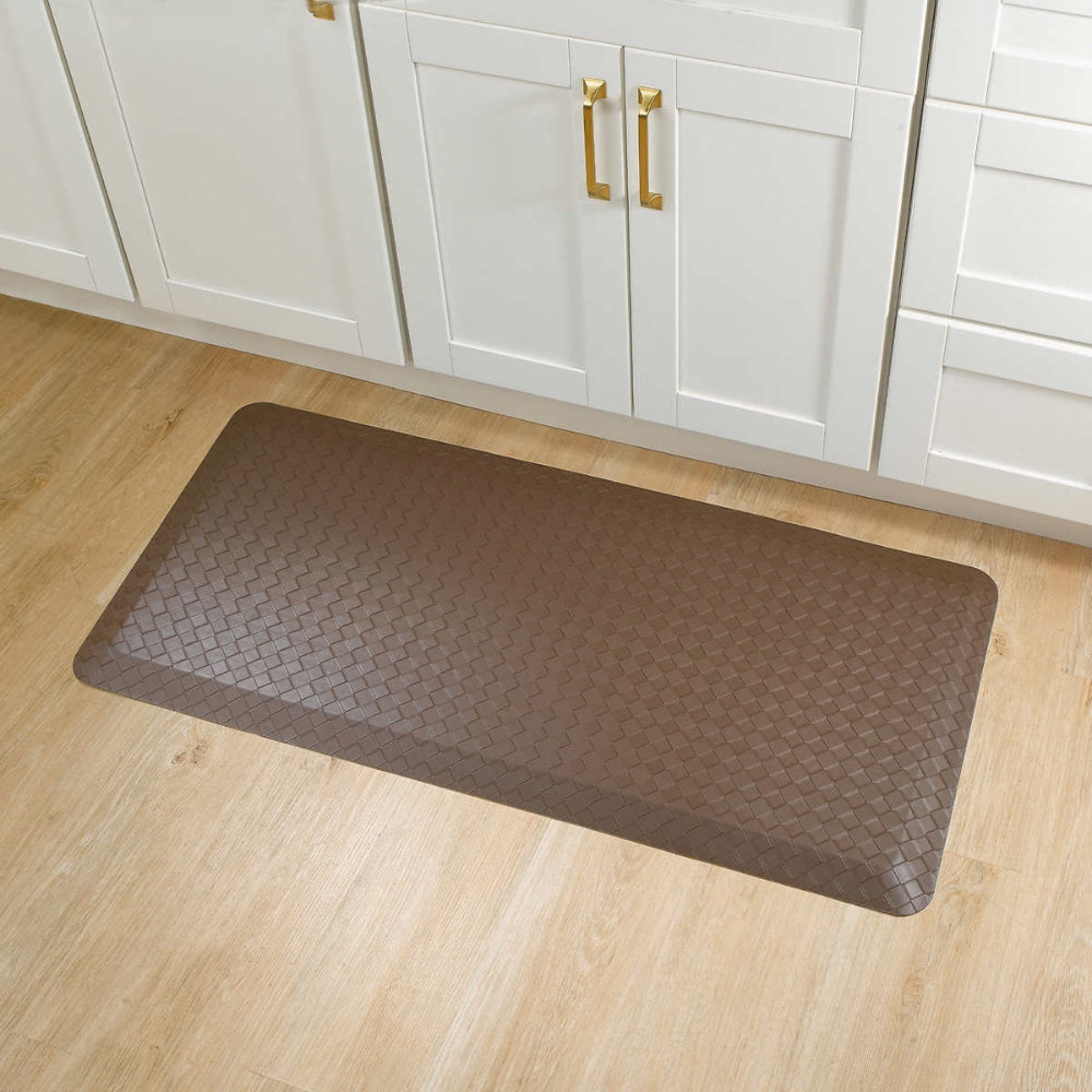 Mon Château – Basket weave kitchen rug