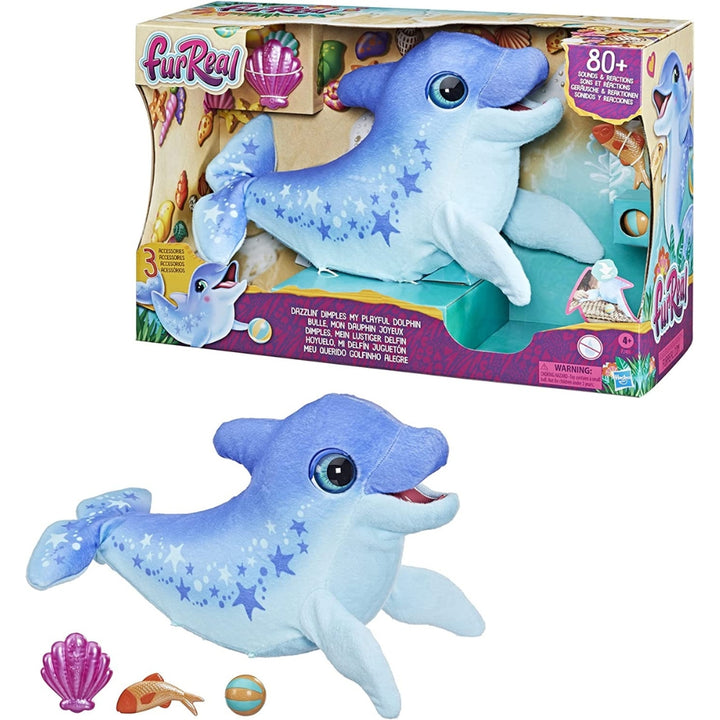 Hasbro - FurReal - Dazzlin' Dimples My Playful Dolphin, 80 sons et réactions