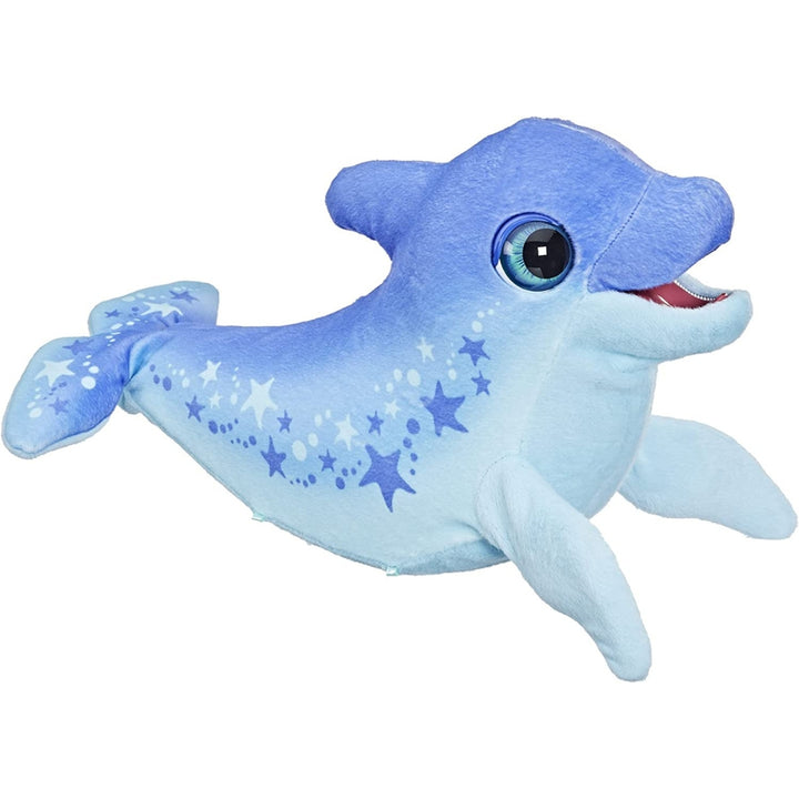 Hasbro - FurReal - Dazzlin' Dimples My Playful Dolphin, 80 Sounds and Reactions 