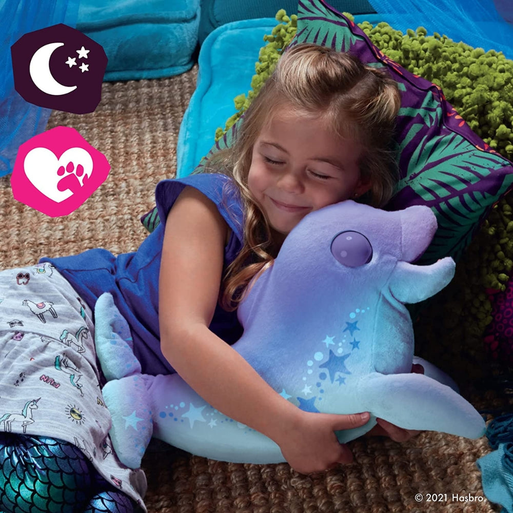 Hasbro - FurReal - Dazzlin' Dimples My Playful Dolphin, 80 Sounds and Reactions 