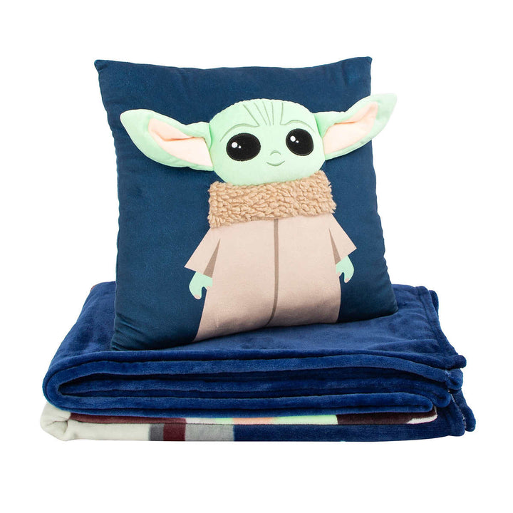 Oversized pillow and throw for kids