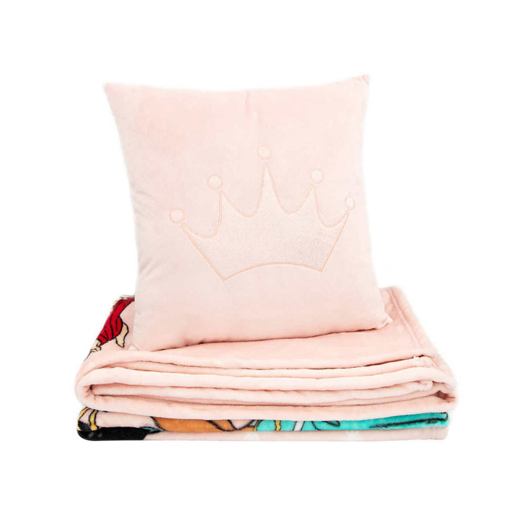 Oversized pillow and throw for kids