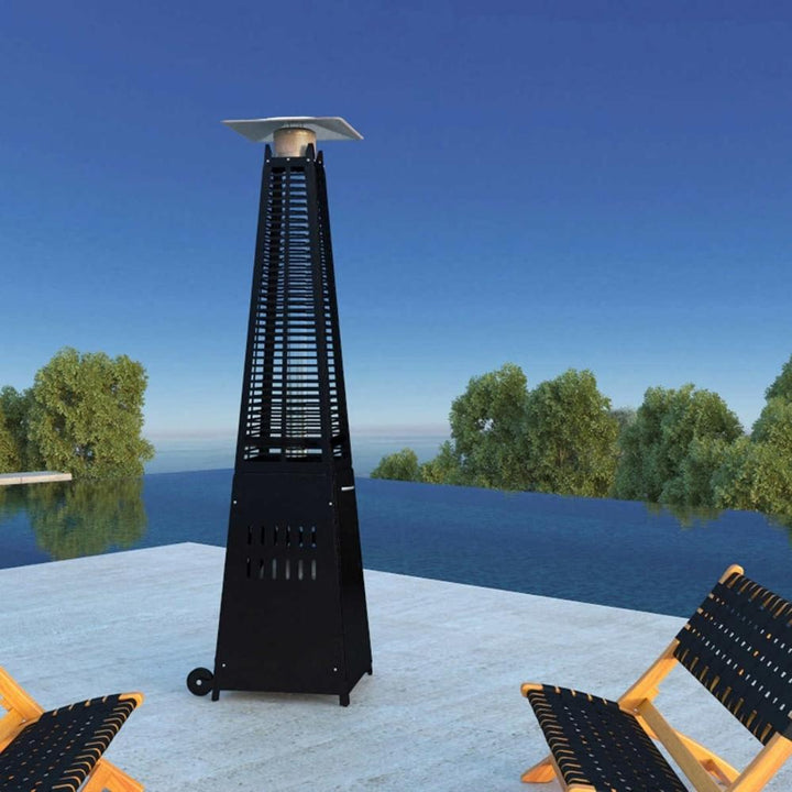 Modern Pyramid - Outdoor heater, patio heater