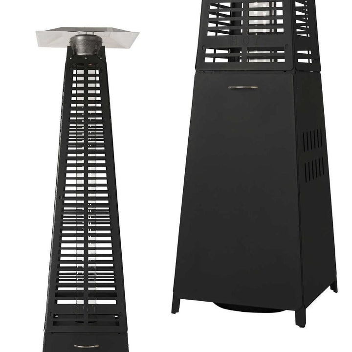 Modern Pyramid - Outdoor heater, patio heater