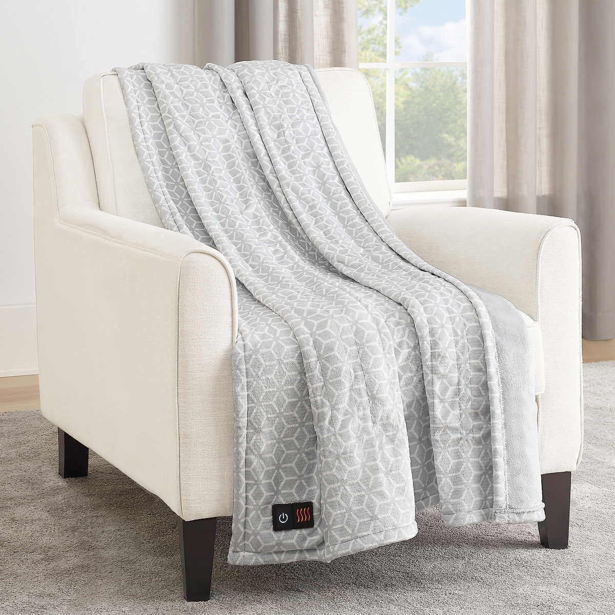 Brookstone Heated Throw