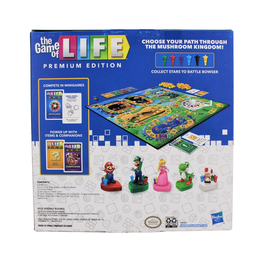 Hasbro - Le jeu de la vie Super Mario édition premium