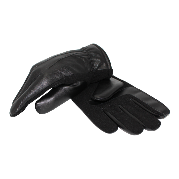 Isotoner Men's Leather Gloves with SmarTouch