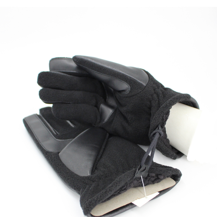 Isotoner Men's Leather Gloves with SmarTouch