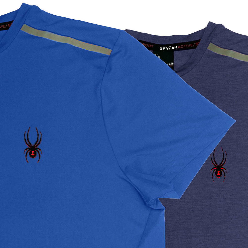 Spyder Men's 2-Pack Short Sleeve Shirts